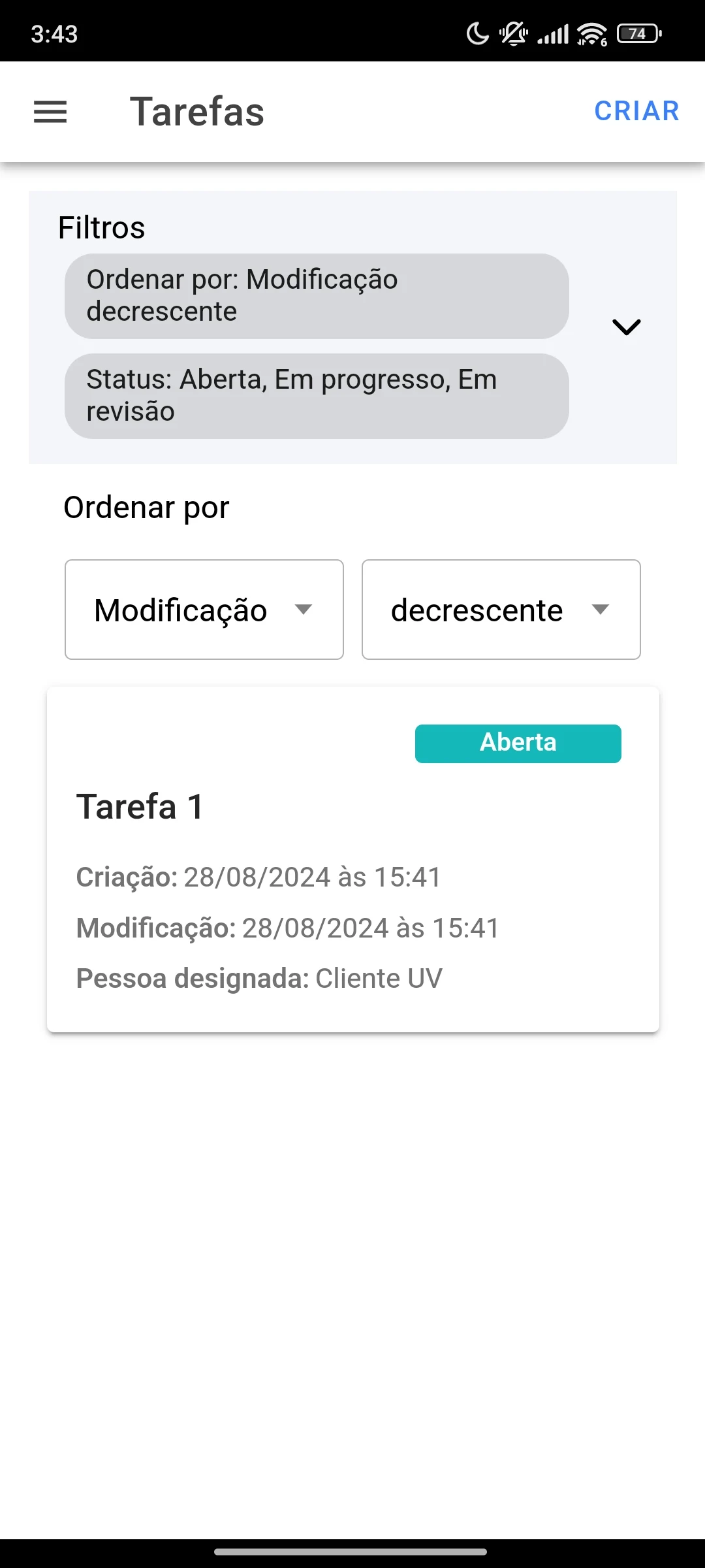 Portal screenshot